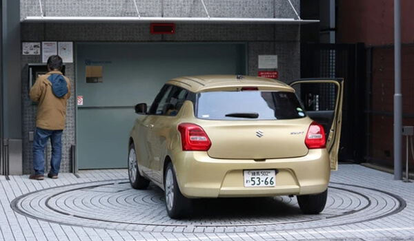 Automatic Car Turn Table